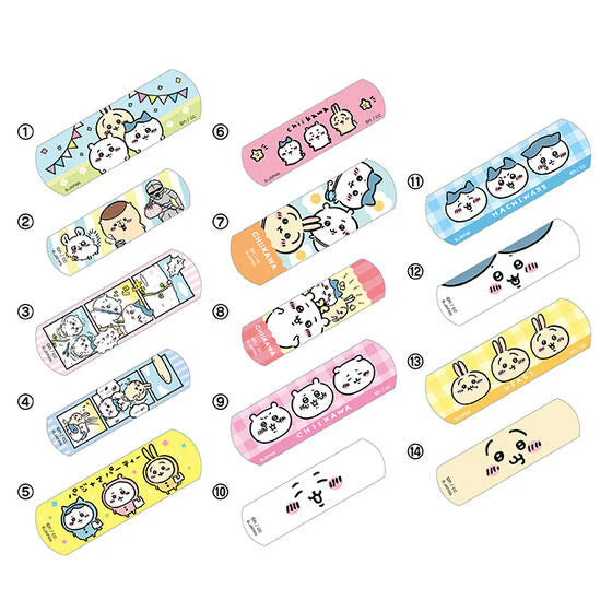 BANDAI Chiikawa Breathable Bandaid 18 Pieces
