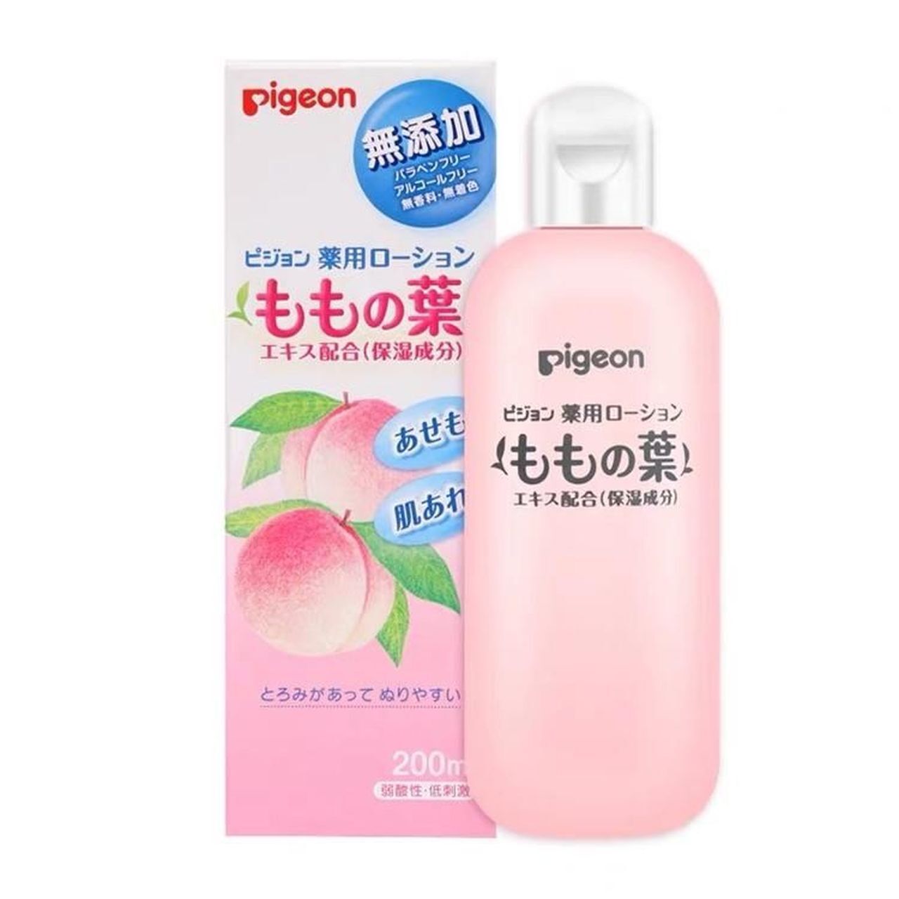 Pigeon Medicated Lotion - Peach Leaf - 200ml
