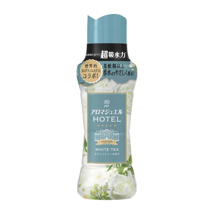 P&G Lenor Happiness Aroma Jewel Scented Beads 420ml White Tea