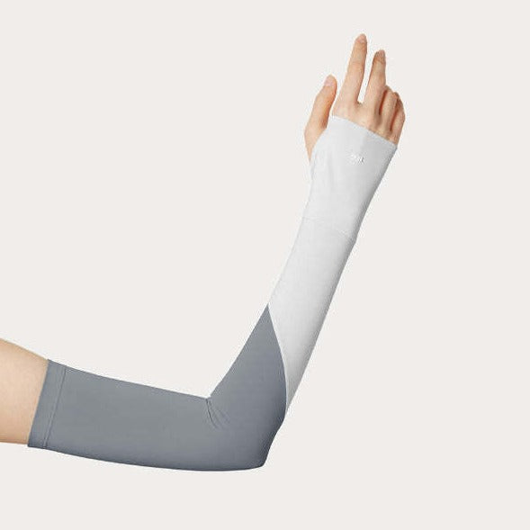 Beneunder Cooling - Women's Comfort Arm Sleeves UPF50+. Grey S