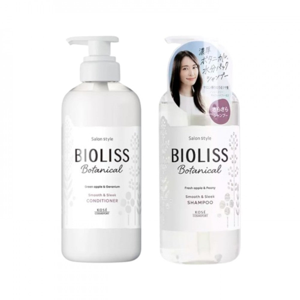 Bioliss botanical shampoo & Conditioner smooth & sleek smooth type 480ml +480ml