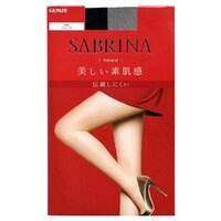 Gunze Sabrina Natural Fit Stocking 026 Black Colour, Size L-LL
