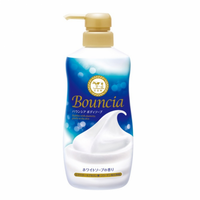Cow Brand Bouncia Body Soap [Blue - Airy Bouquet Fragrance] 480mL