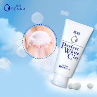 Shiseido Senka Perfect White Clay Facial Wash 120g