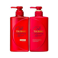 TSUBAKI SHISEIDO Premium Moist Shampoo & Conditioner 490ML + 490ML