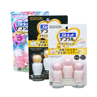 Kobayashi Bluelet Premium Toilet Bowl Scent and dirt Petal gel Refresher - 3pcs