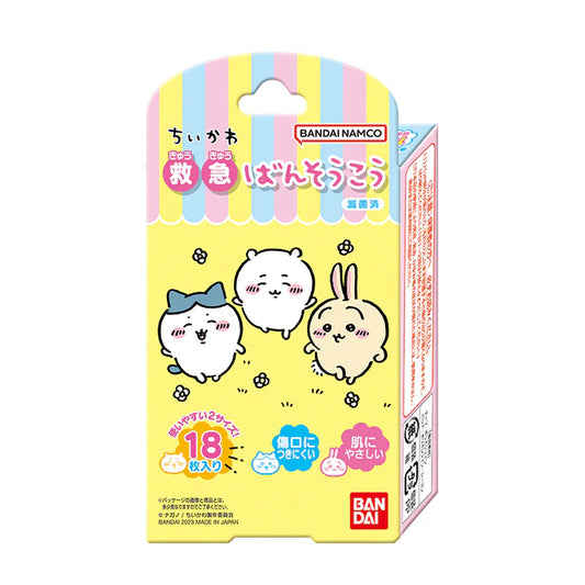 BANDAI Chiikawa Breathable Bandaid 18 Pieces