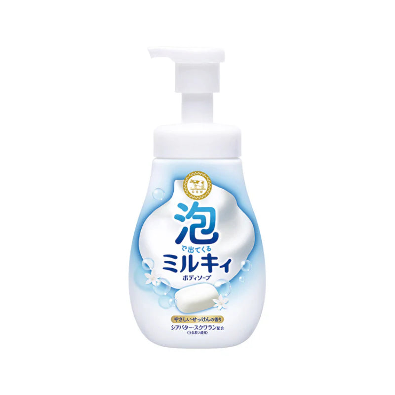 Cow Milky Foam Body 550ml Soap Gentle Soap