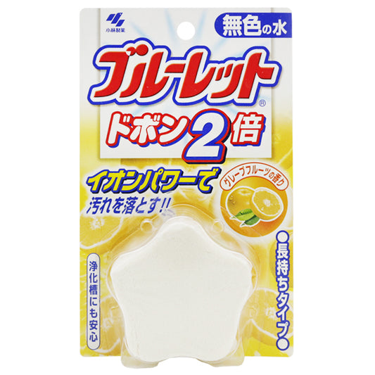 KOBAYASHI Toilet Refresh Tablet Deodorizer Detergent Star Shaped Colorless 120g