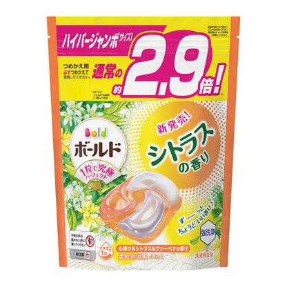 P&G Bold 4D Laundry Detergent 4-in-1 Gel Capsules Premium Blossom 33 PCS