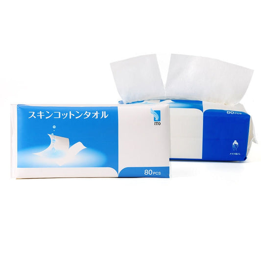 ITO - Disposable Facial Cotton Towel (80 Sheets)