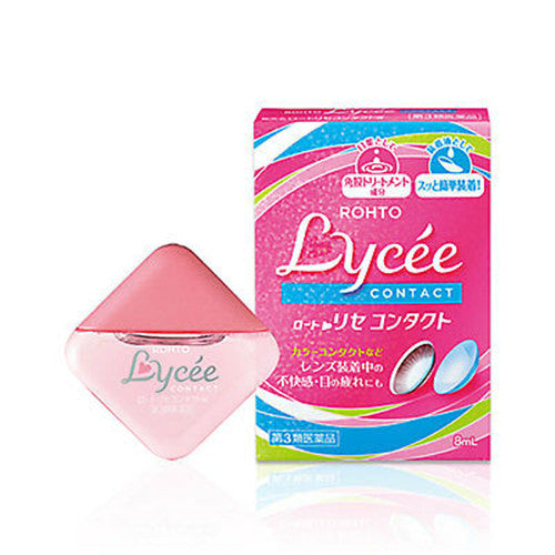 Rohto Eye Drops Lycee For Contact Lenses 8ml